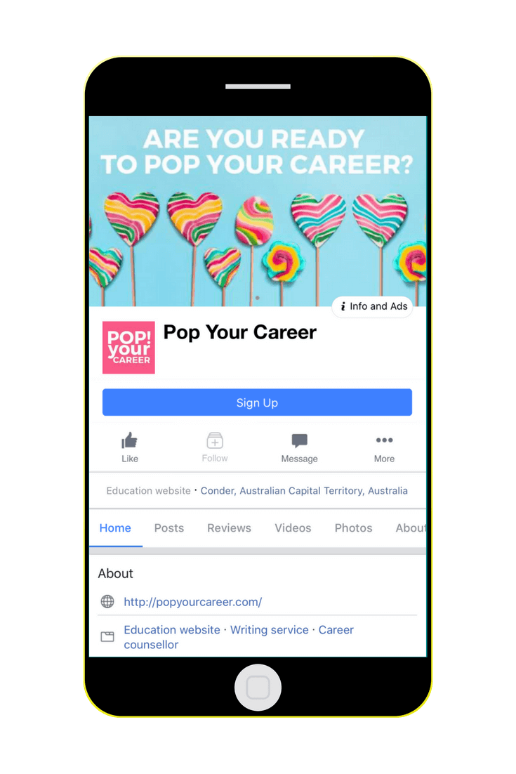 Pop Your Career Join me on Facebook - Home