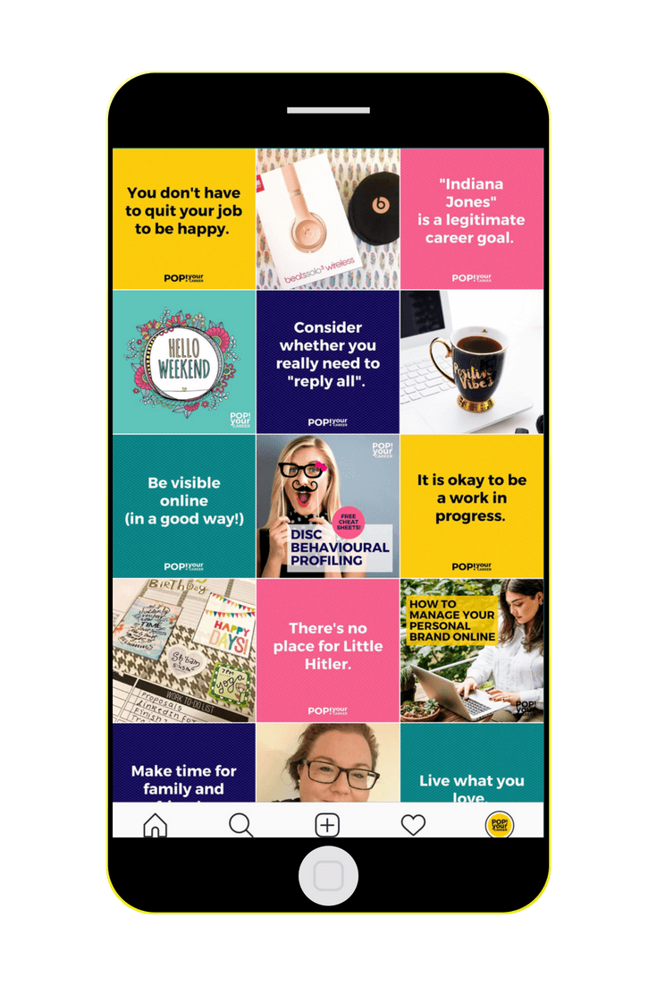 Pop Your Career Join me on Instagram - Home